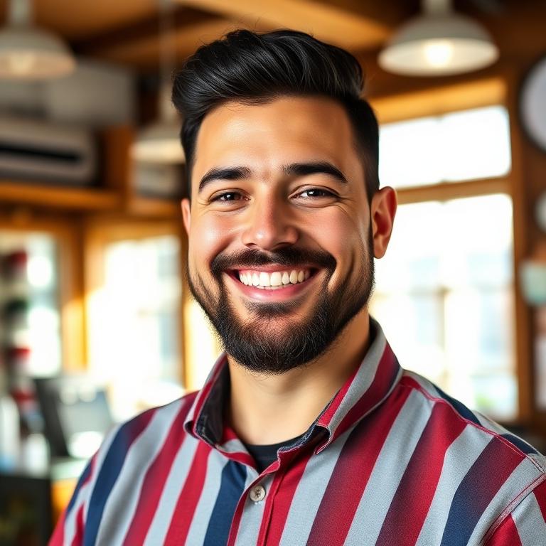 Marcus Reed, Owner, Pebble Barbers